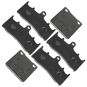 Amazon.com: Caltric Front & Rear Brake Pads Compatible with